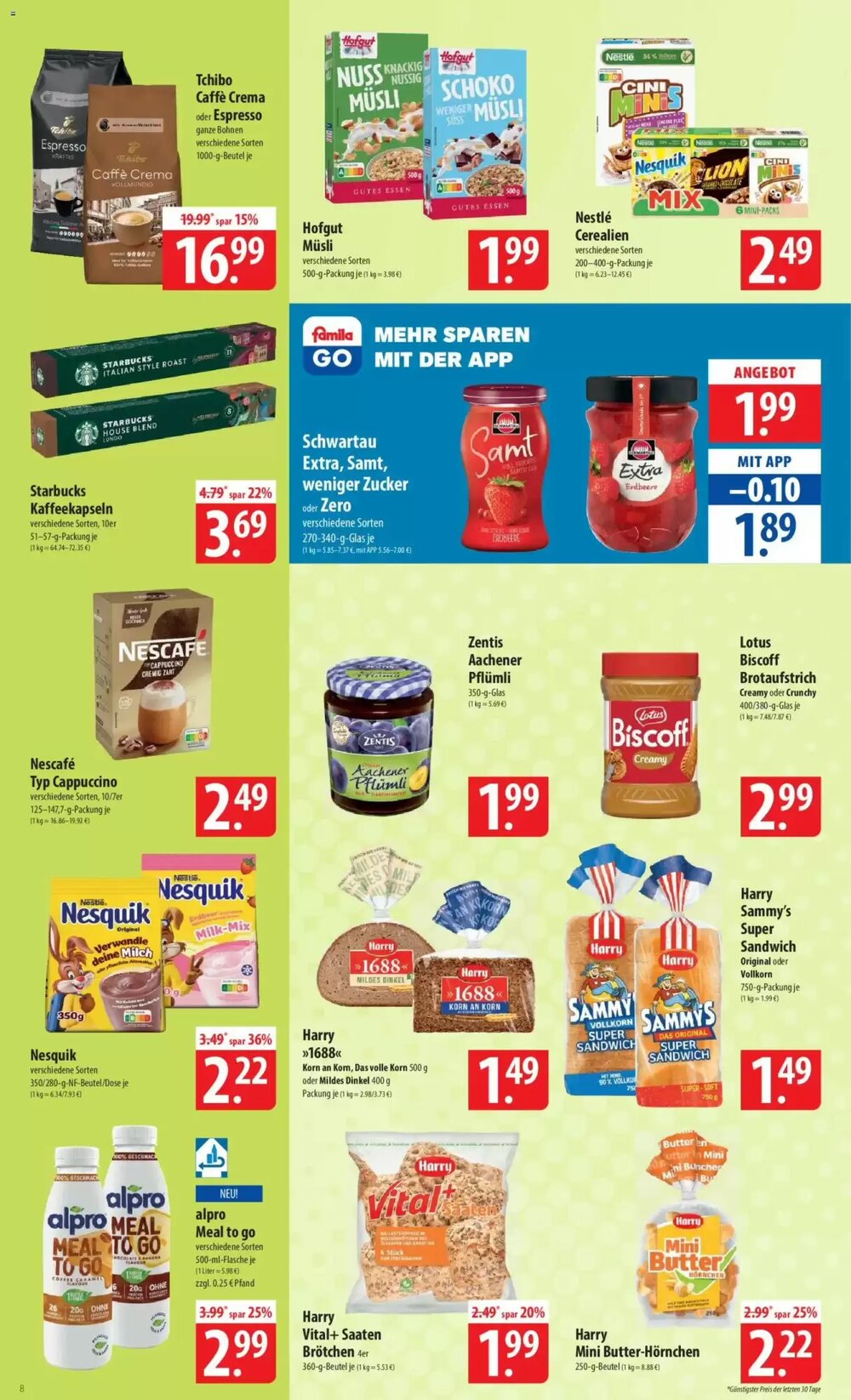 Famila Nord Ost Prospekt (ab 30.03.2026) zum Blättern - Seite 8