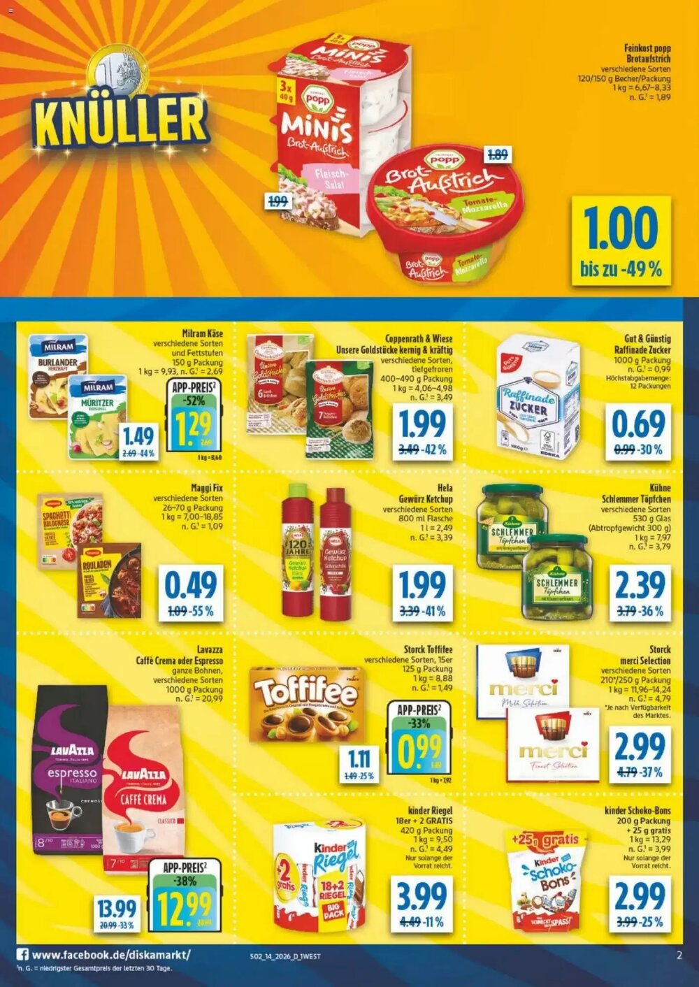 diska Prospekt (ab 30.03.2026) zum Blättern - Seite 2