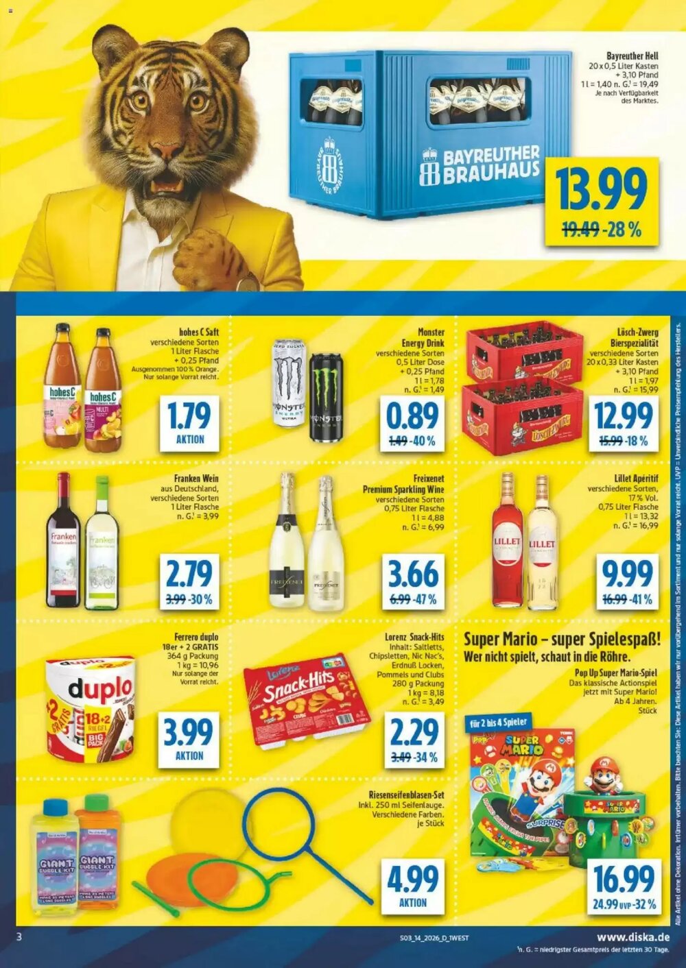 diska Prospekt (ab 30.03.2026) zum Blättern - Seite 3