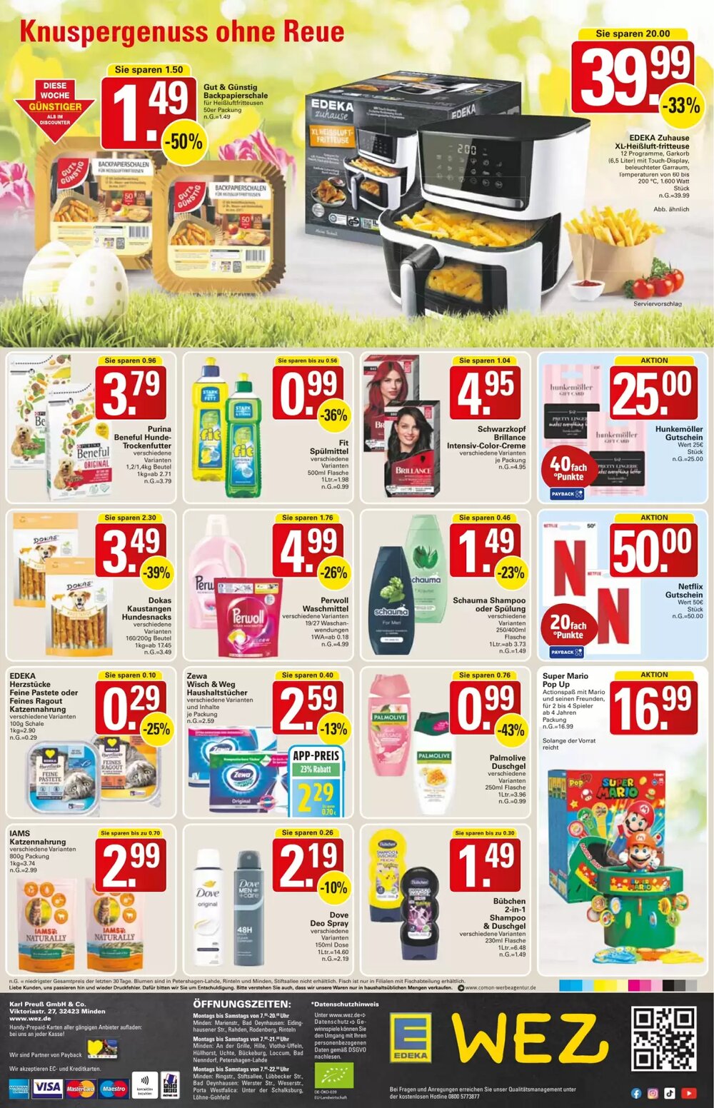 WEZ Prospekt (ab 30.03.2026) zum Blättern - Seite 16