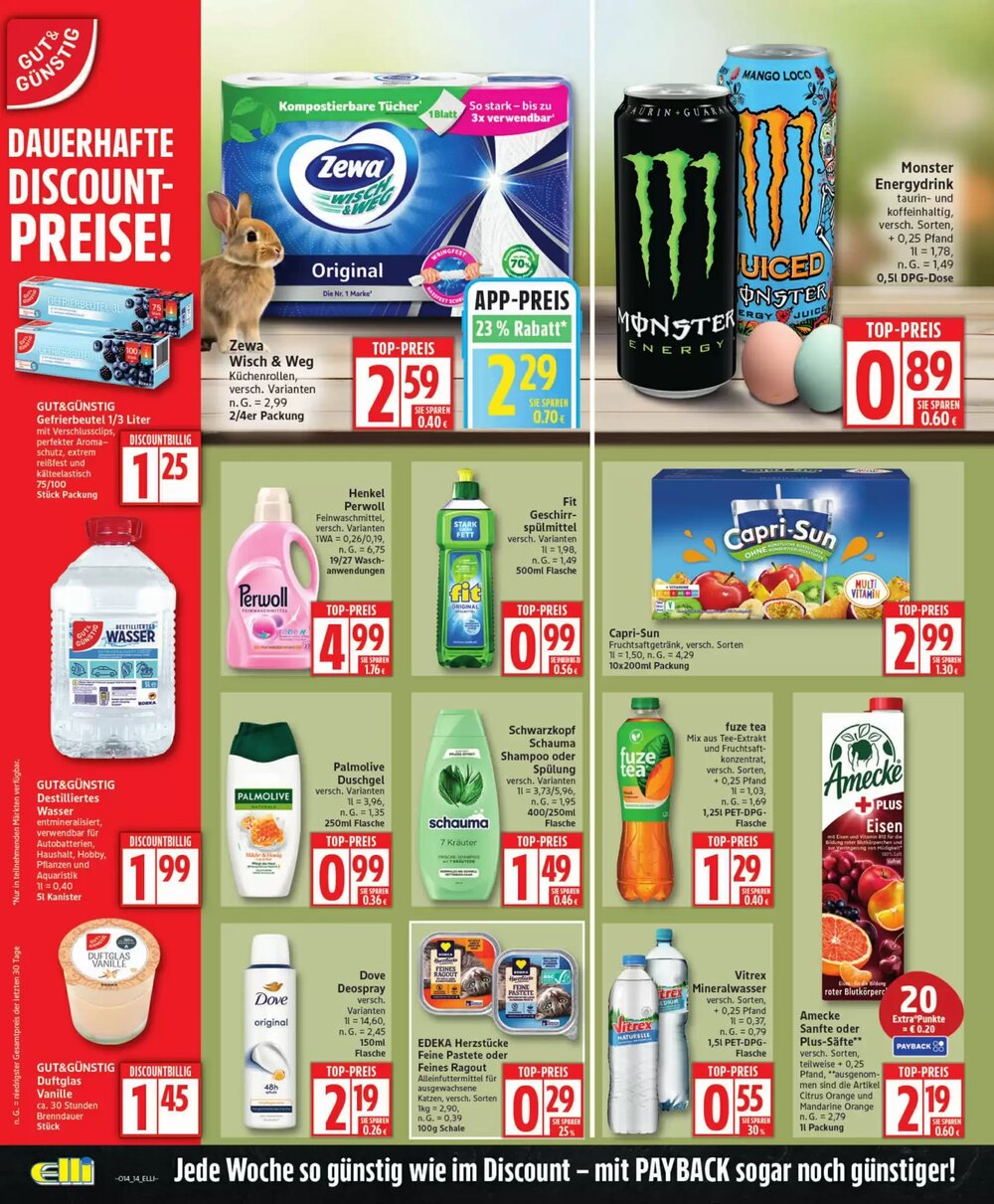 Elli Markt Prospekt (ab 30.03.2026) zum Blättern - Seite 14