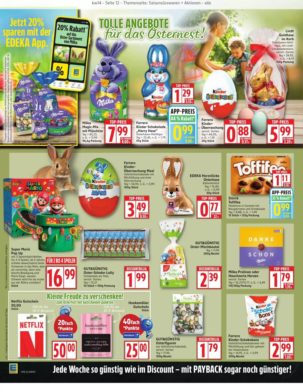 Edeka Prospekt (ab 30.03.2026) zum Blättern - Seite 12