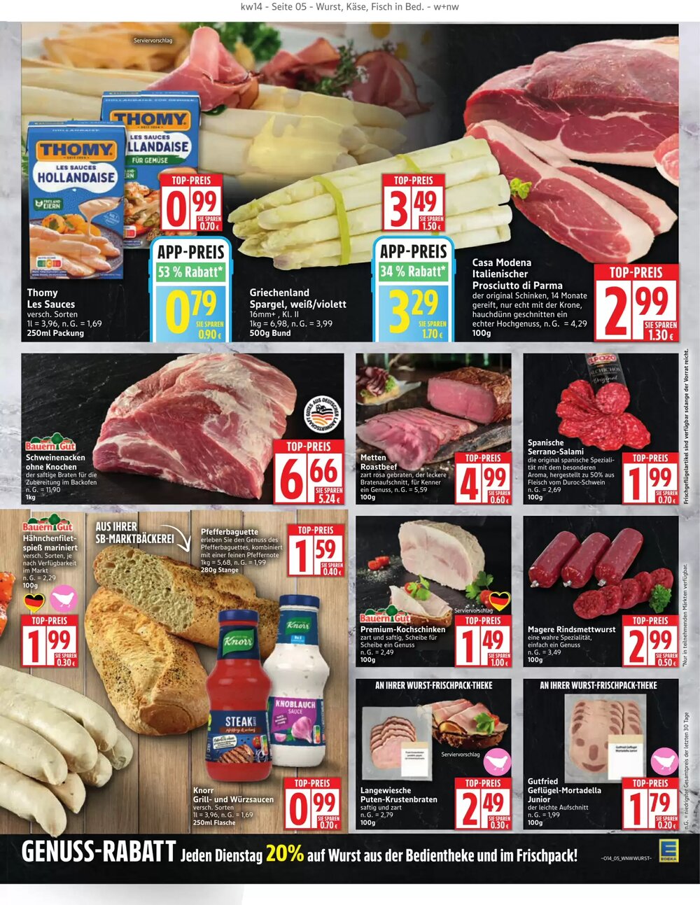 Edeka Prospekt (ab 30.03.2026) zum Blättern - Seite 5