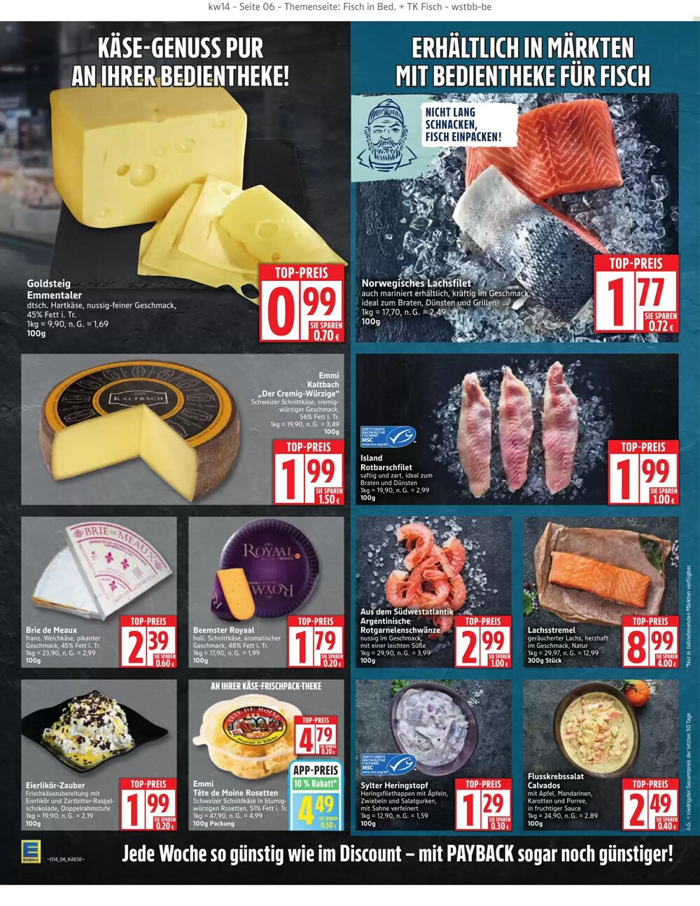 Edeka Prospekt (ab 30.03.2026) zum Blättern - Seite 6
