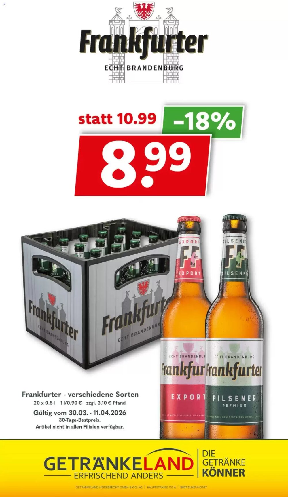 Getränkeland Prospekt (ab 30.03.2026) zum Blättern - Seite 12