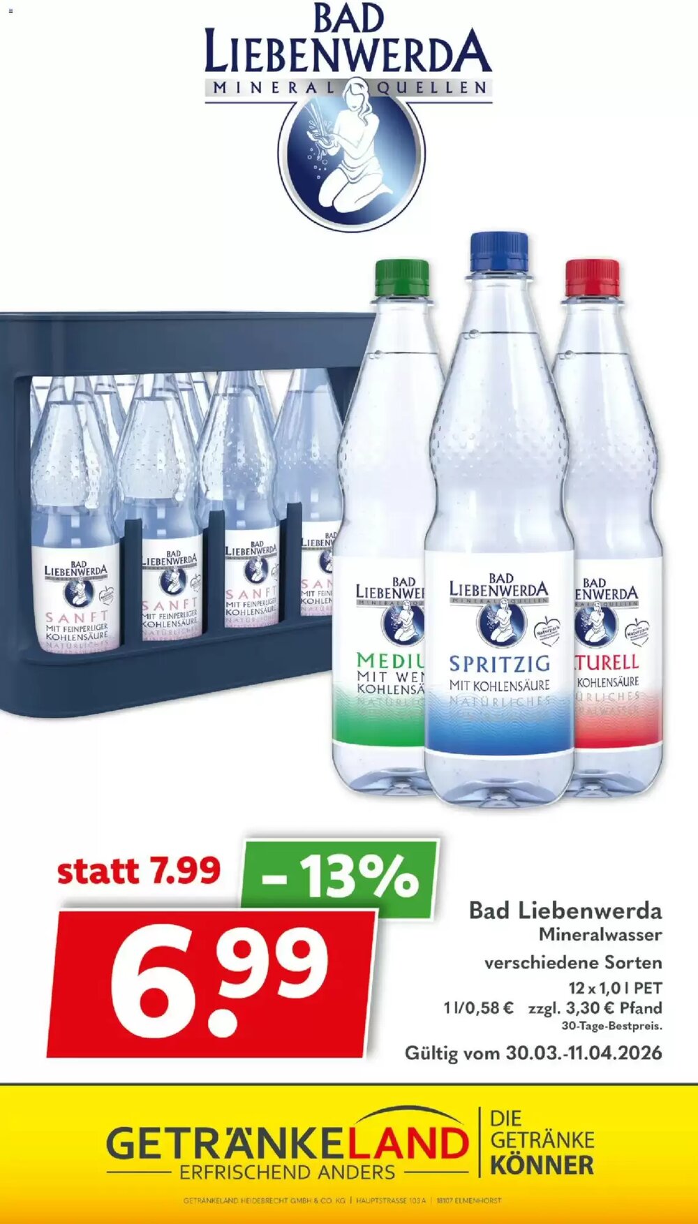 Getränkeland Prospekt (ab 30.03.2026) zum Blättern - Seite 13