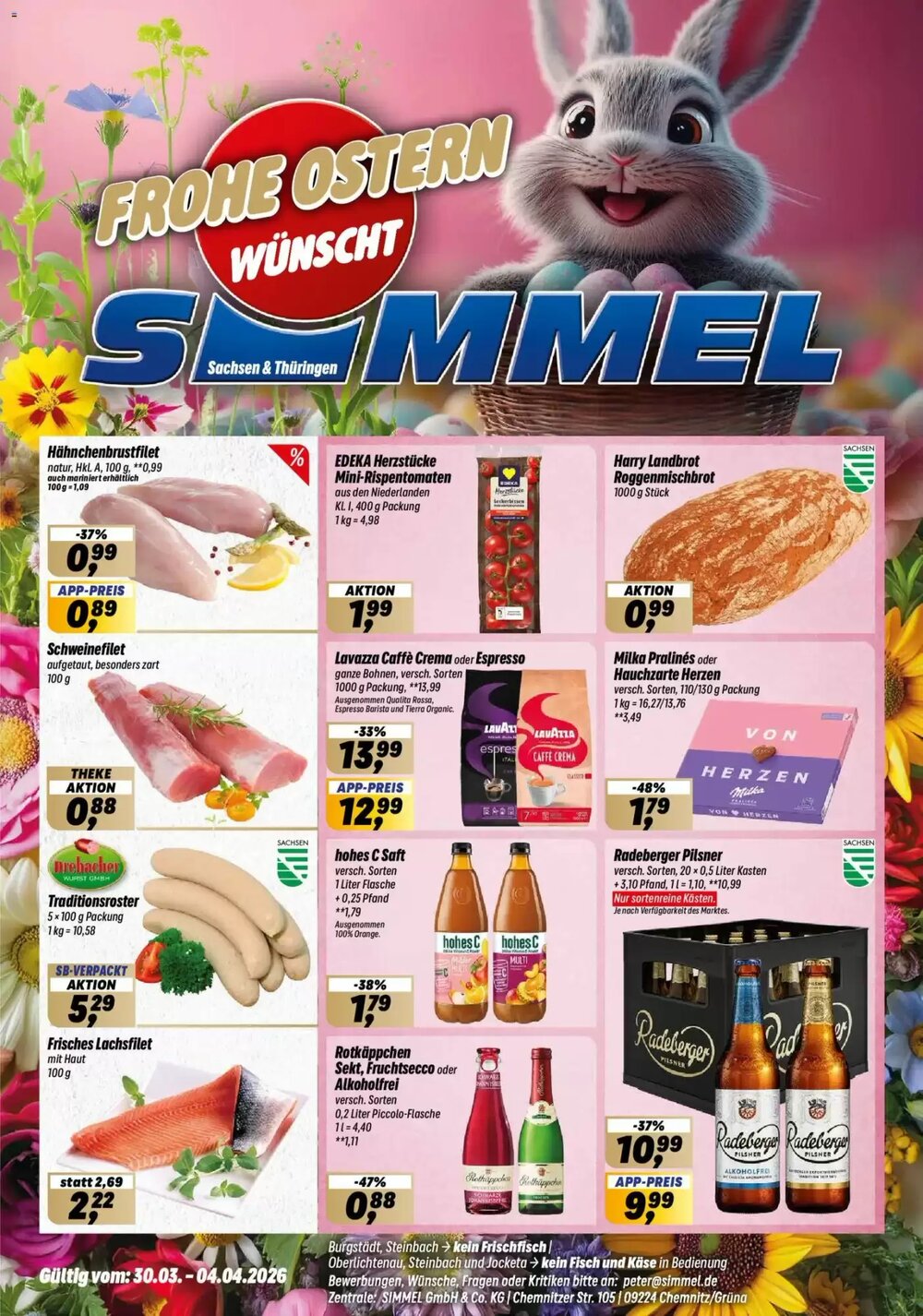 Simmel Prospekt (ab 30.03.2026) zum Blättern - Seite 1