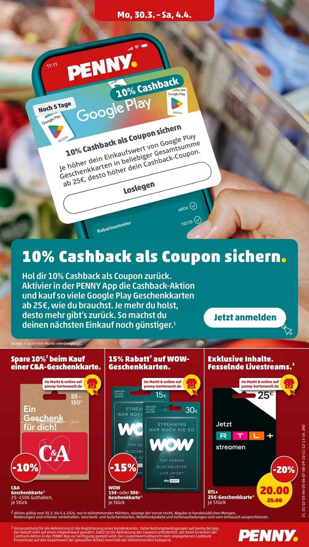 PENNY Prospekt (ab 30.03.2026) zum Blättern - Seite 19