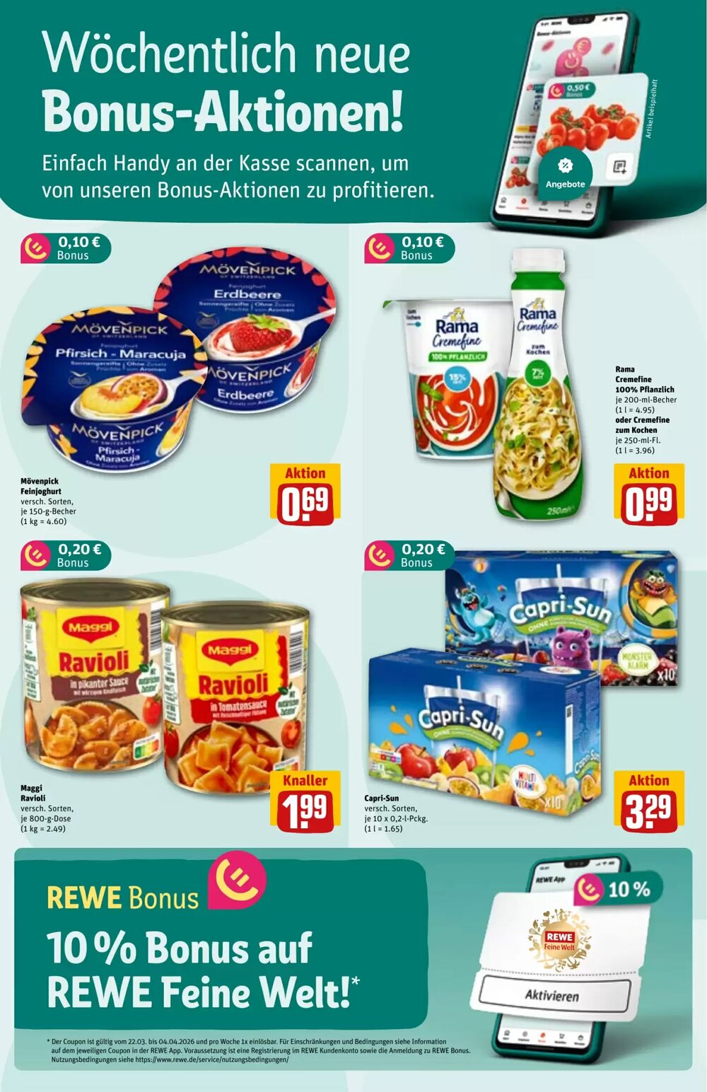 REWE Prospekt (ab 30.03.2026) zum Blättern - Seite 2