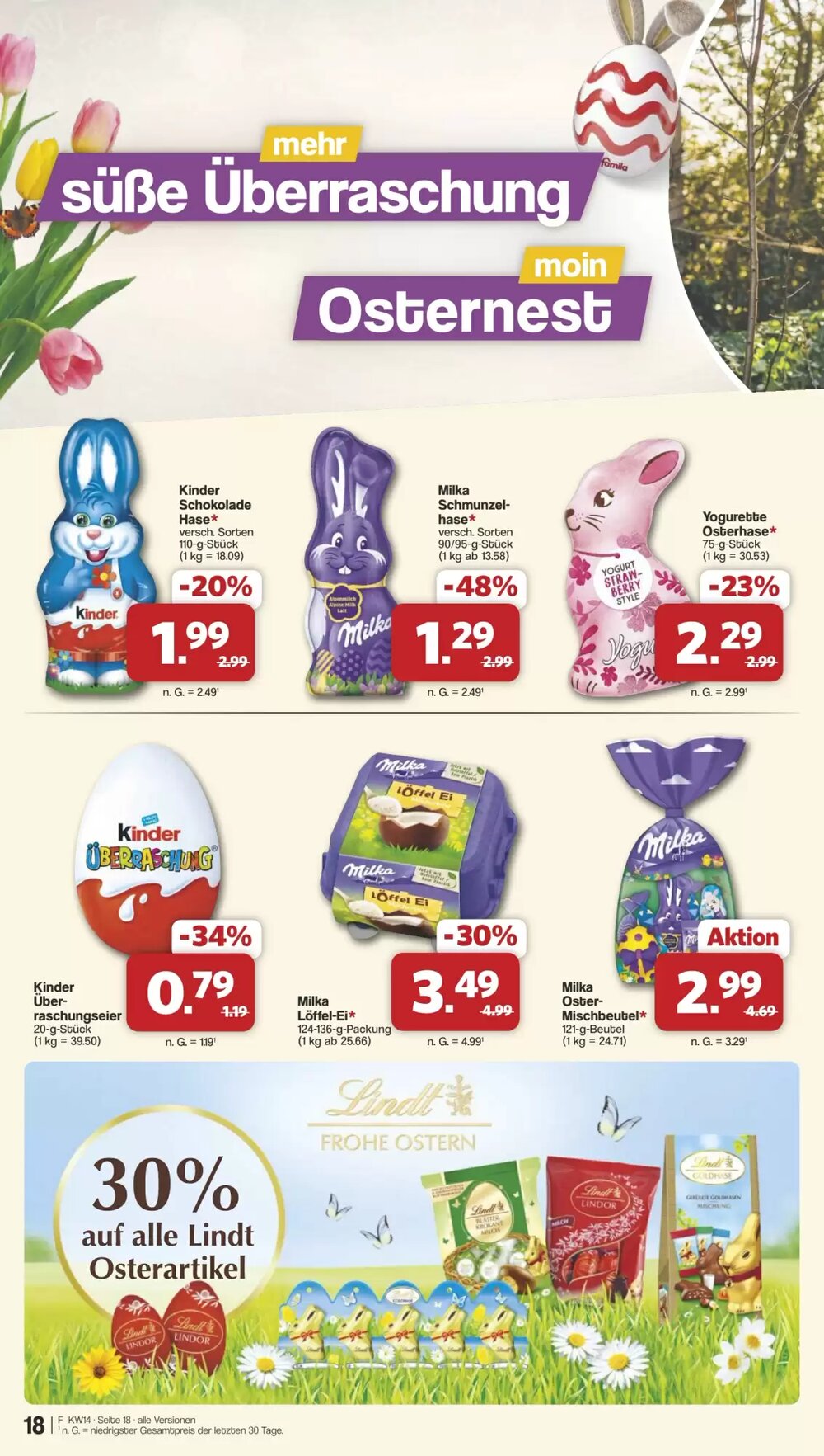 Famila Nord West Prospekt (ab 30.03.2026) zum Blättern - Seite 18