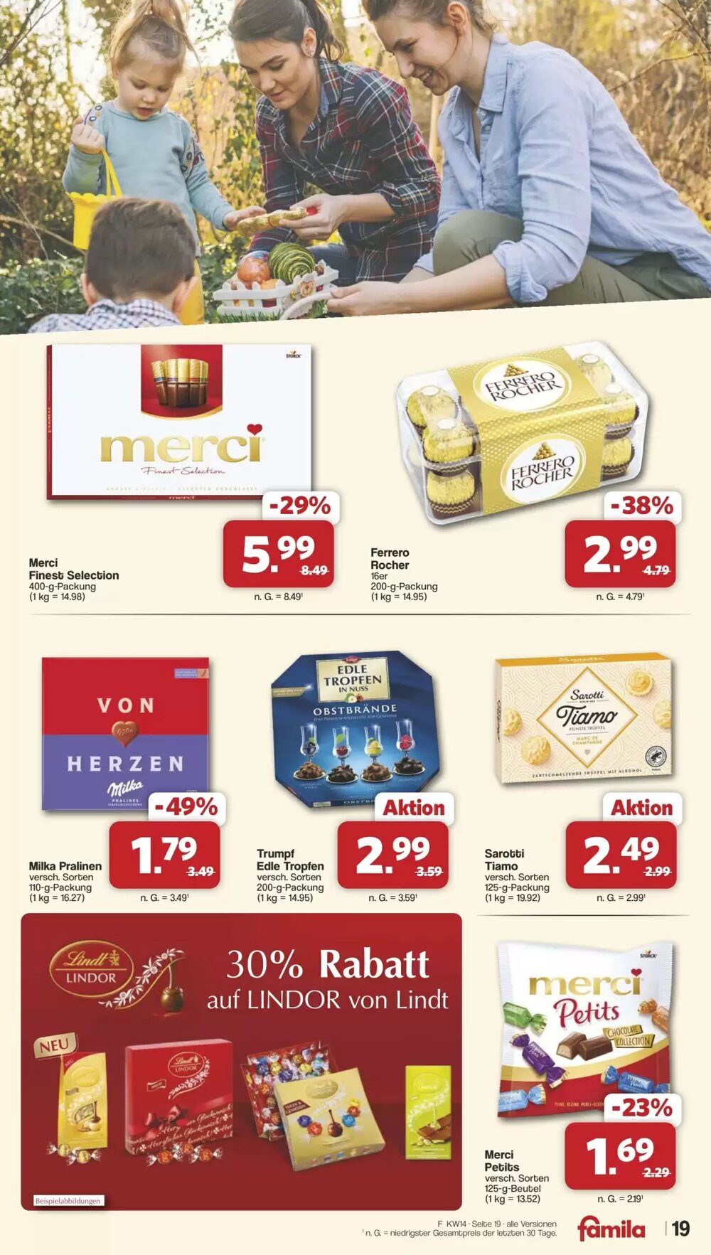 Famila Nord West Prospekt (ab 30.03.2026) zum Blättern - Seite 19