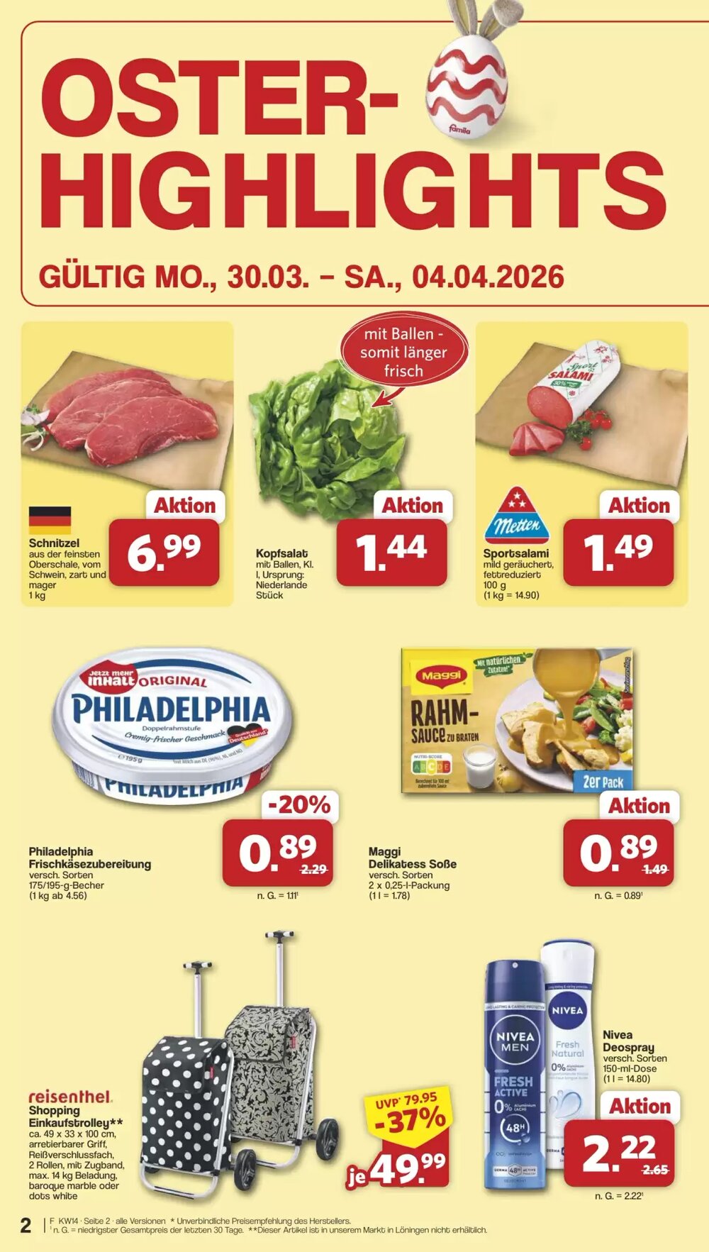 Famila Nord West Prospekt (ab 30.03.2026) zum Blättern - Seite 2