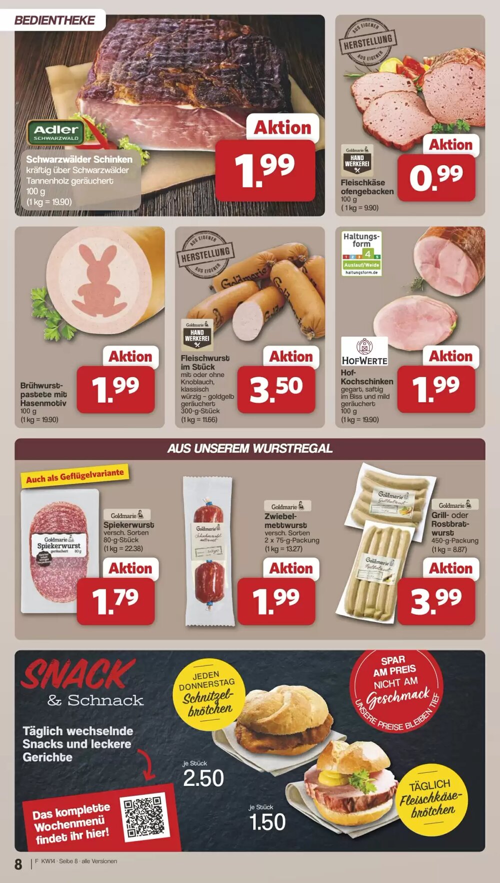 Famila Nord West Prospekt (ab 30.03.2026) zum Blättern - Seite 8