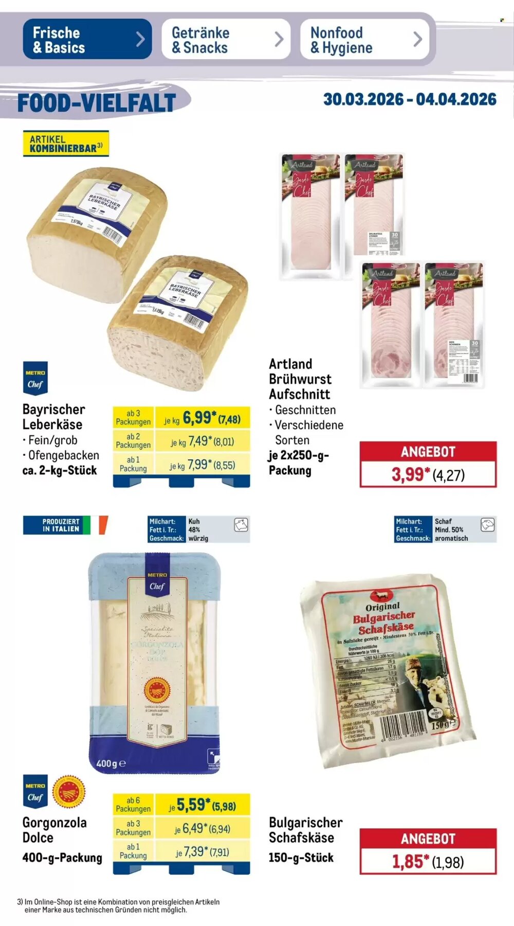 METRO Prospekt (ab 30.03.2026) zum Blättern - Seite 14