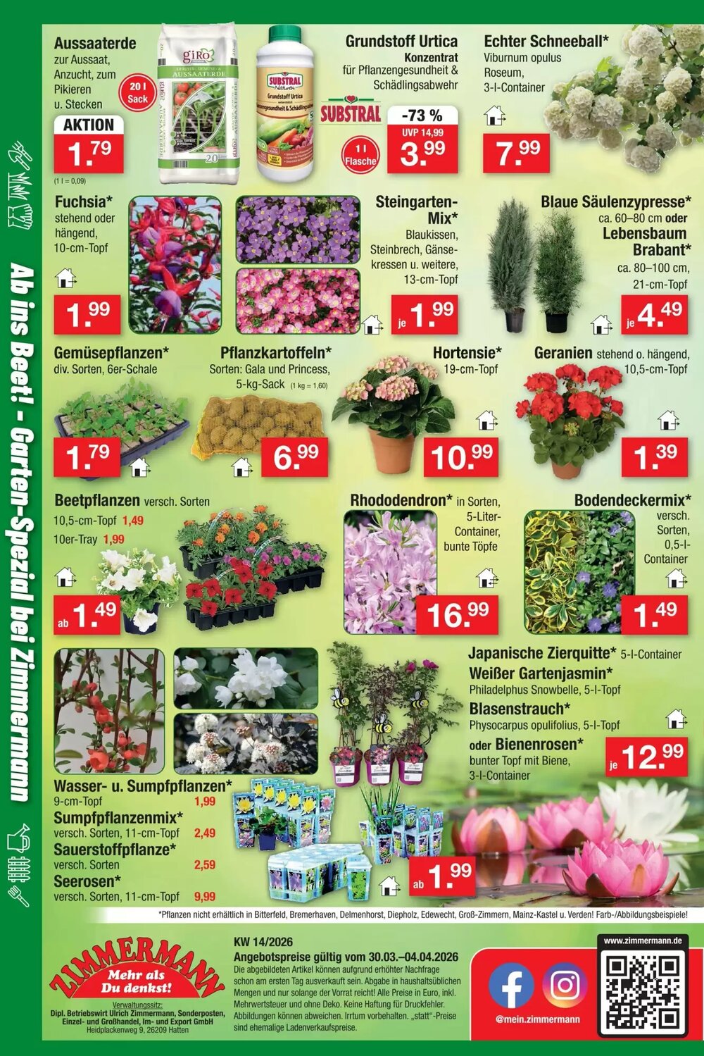 Zimmermann Prospekt (ab 30.03.2026) zum Blättern - Seite 14