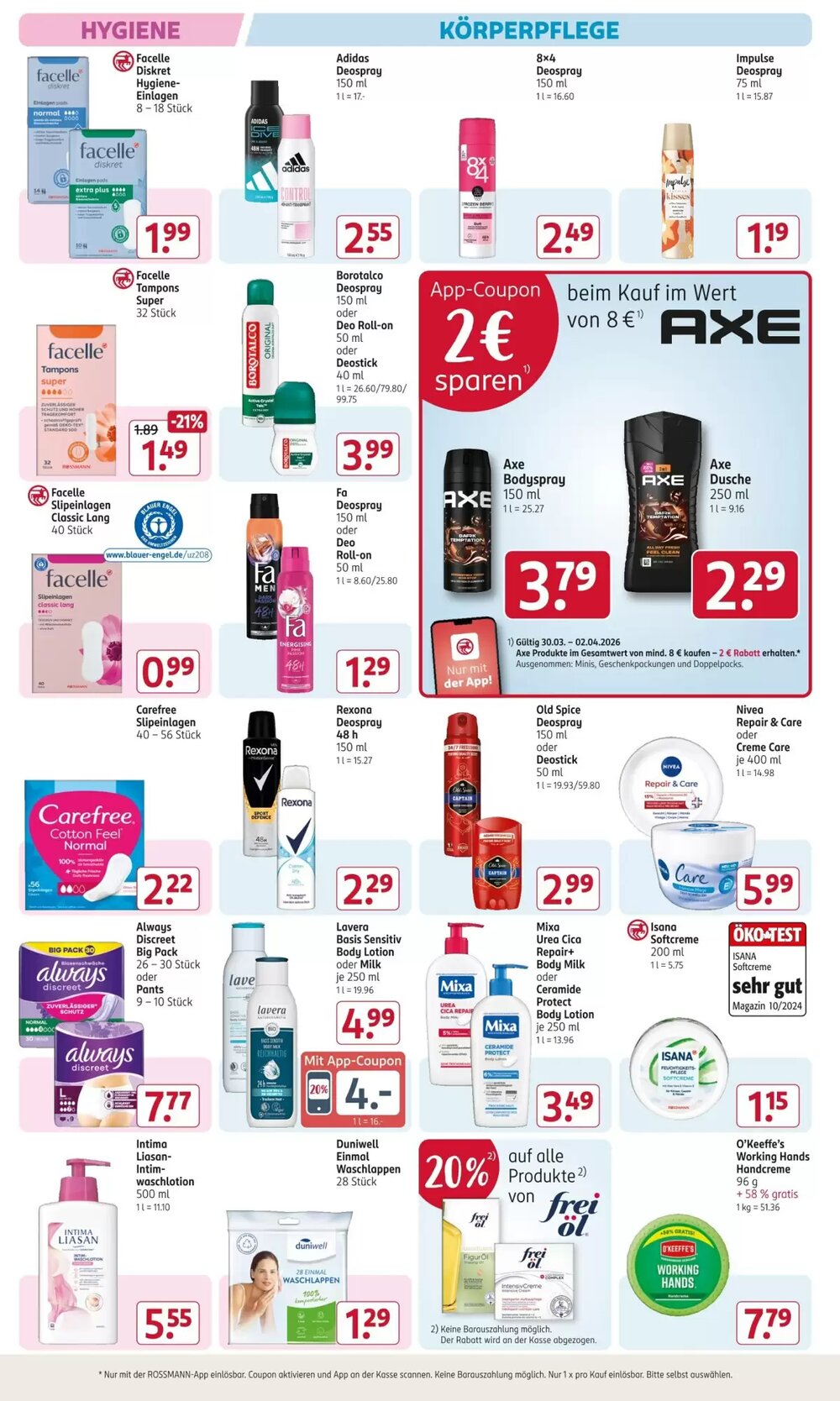 Rossmann Prospekt (ab 30.03.2026) zum Blättern - Seite 14