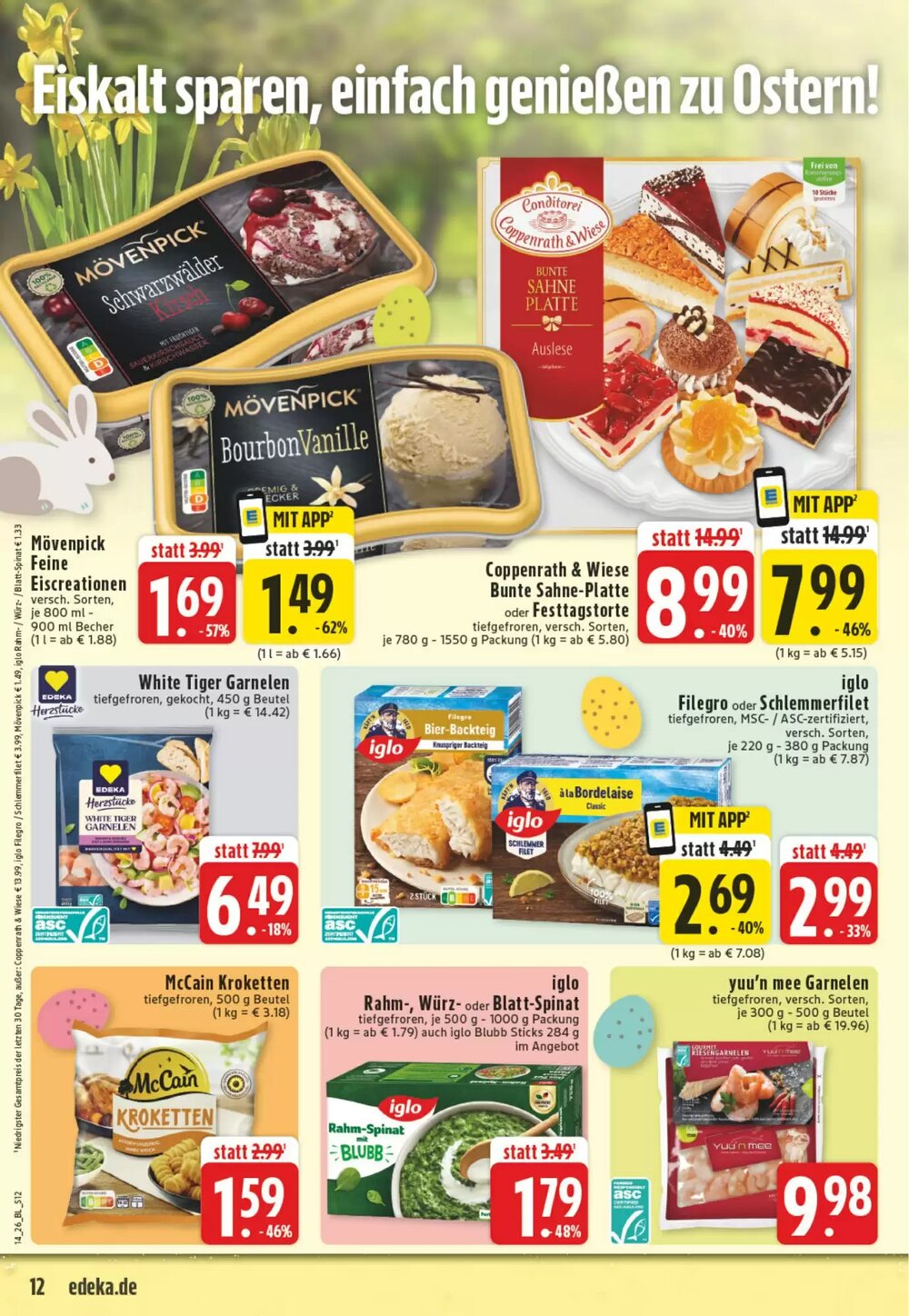 EDEKA Vogl Prospekt (ab 30.03.2026) zum Blättern - Seite 12