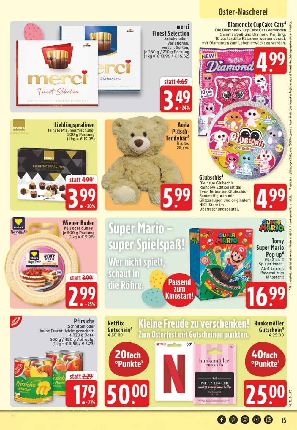 EDEKA Vogl Prospekt (ab 30.03.2026) zum Blättern - Seite 15