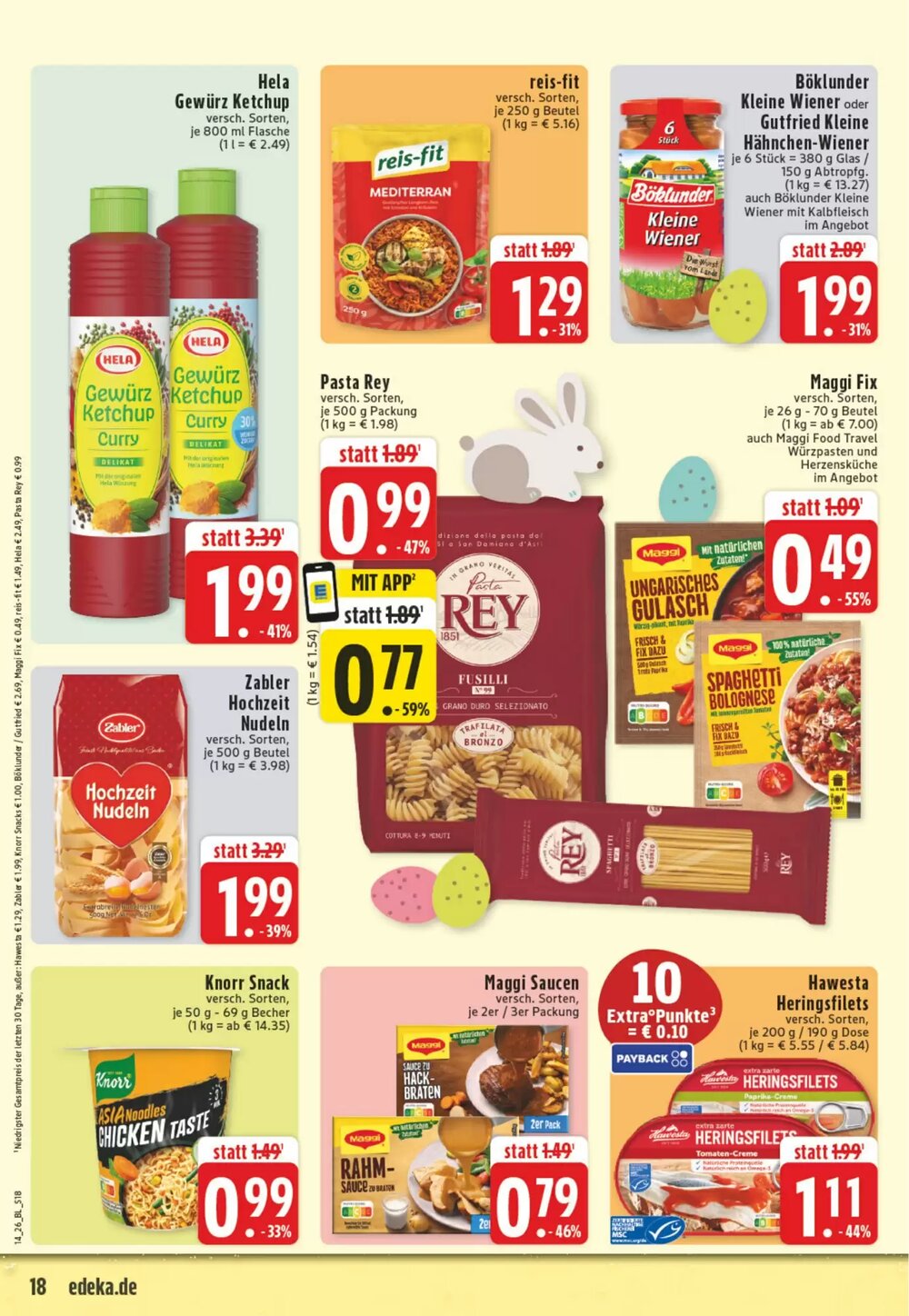 EDEKA Vogl Prospekt (ab 30.03.2026) zum Blättern - Seite 18