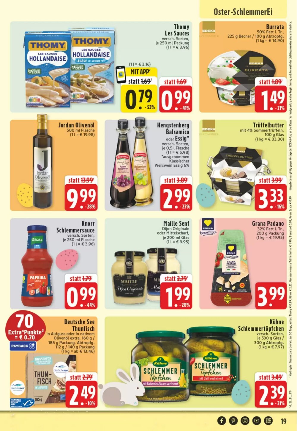 EDEKA Vogl Prospekt (ab 30.03.2026) zum Blättern - Seite 19