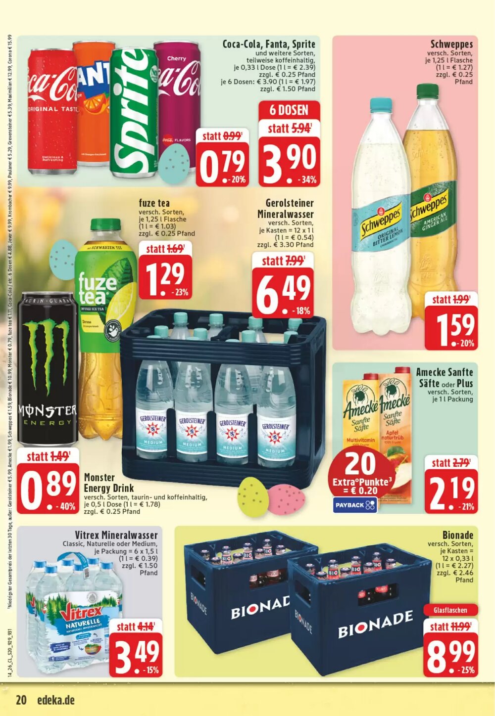 EDEKA Vogl Prospekt (ab 30.03.2026) zum Blättern - Seite 20