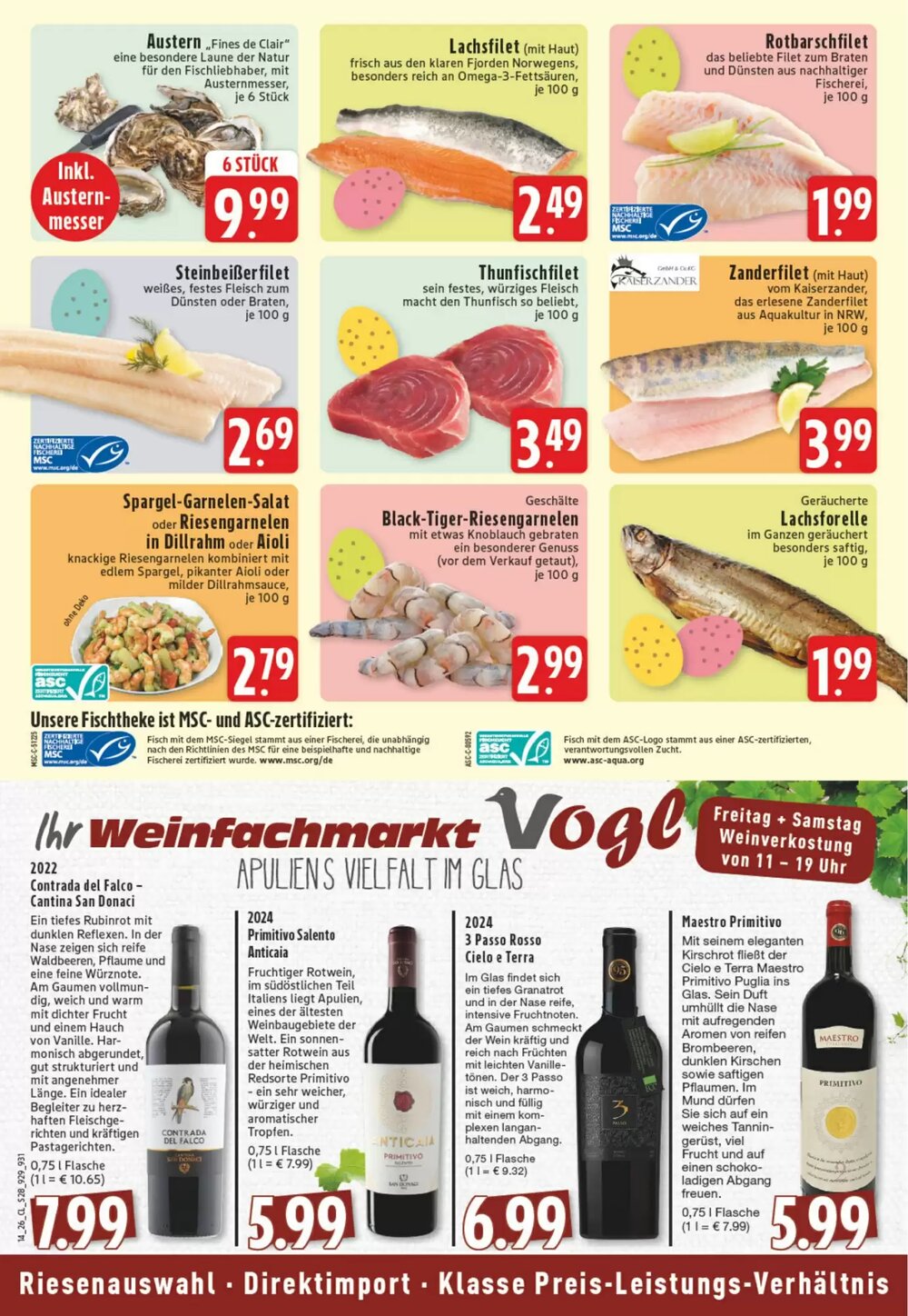 EDEKA Vogl Prospekt (ab 30.03.2026) zum Blättern - Seite 28