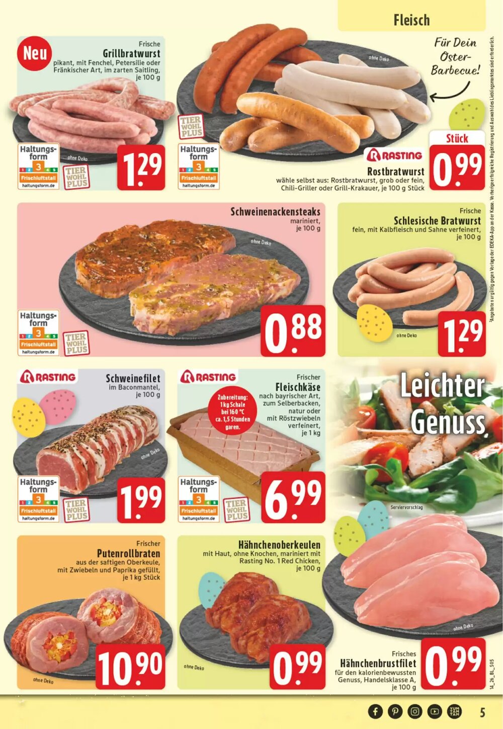 EDEKA Vogl Prospekt (ab 30.03.2026) zum Blättern - Seite 5