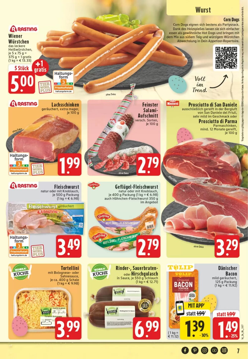 EDEKA Vogl Prospekt (ab 30.03.2026) zum Blättern - Seite 7