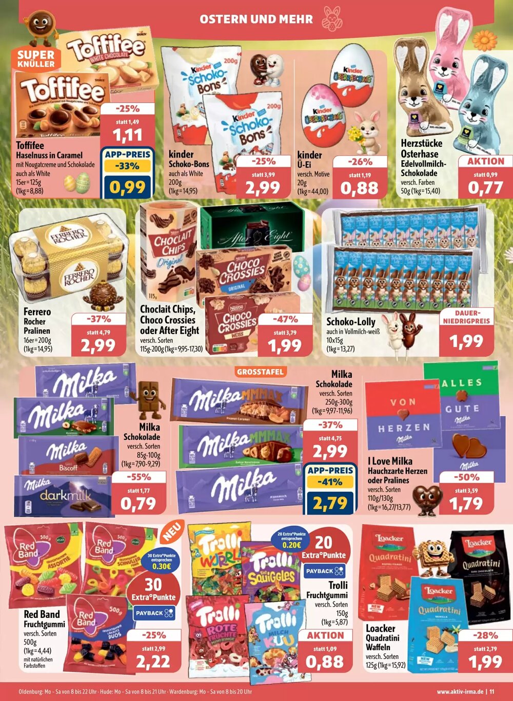 Aktiv Irma Prospekt (ab 30.03.2026) zum Blättern - Seite 11