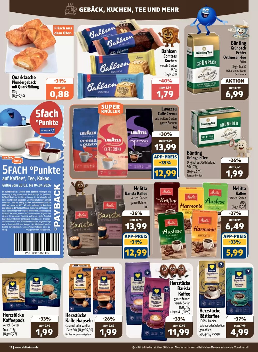 Aktiv Irma Prospekt (ab 30.03.2026) zum Blättern - Seite 12