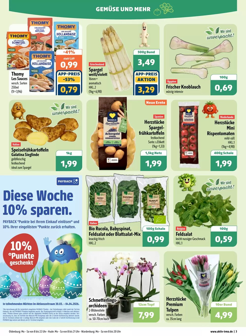 Aktiv Irma Prospekt (ab 30.03.2026) zum Blättern - Seite 3