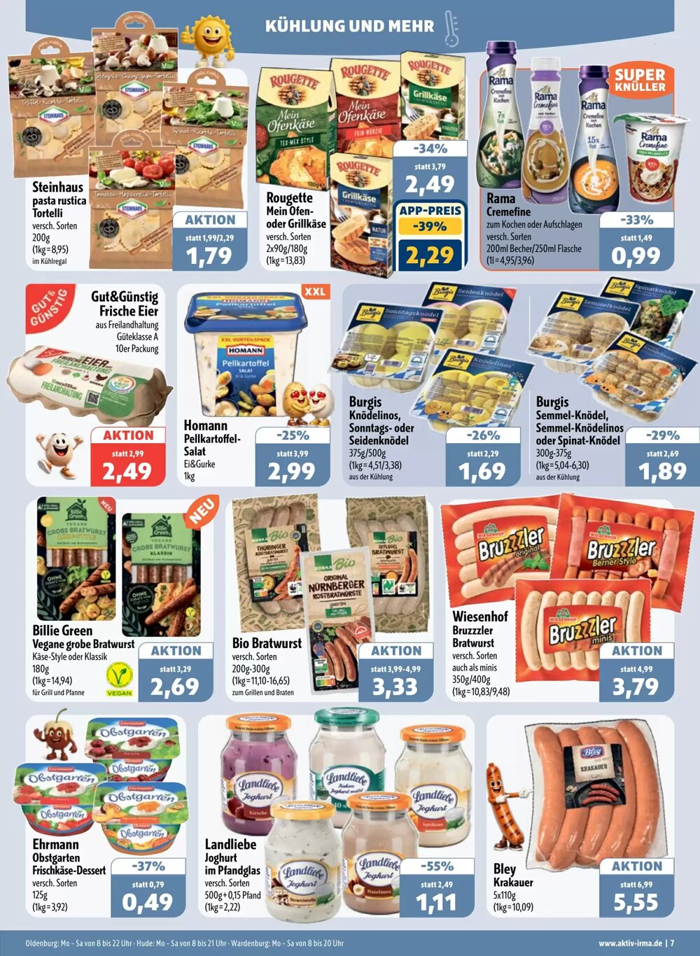 Aktiv Irma Prospekt (ab 30.03.2026) zum Blättern - Seite 7