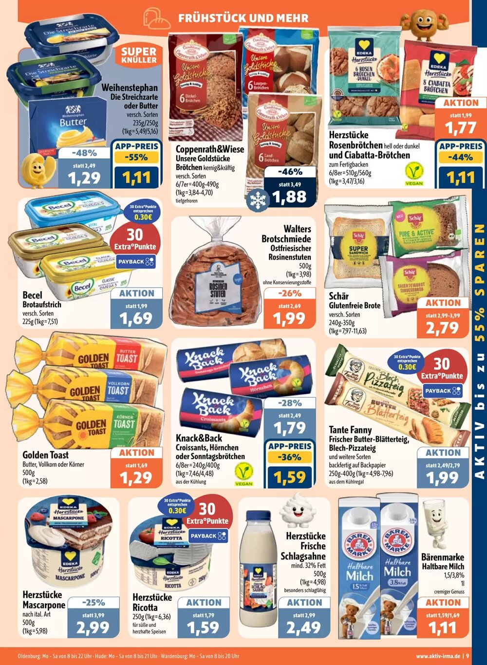 Aktiv Irma Prospekt (ab 30.03.2026) zum Blättern - Seite 9