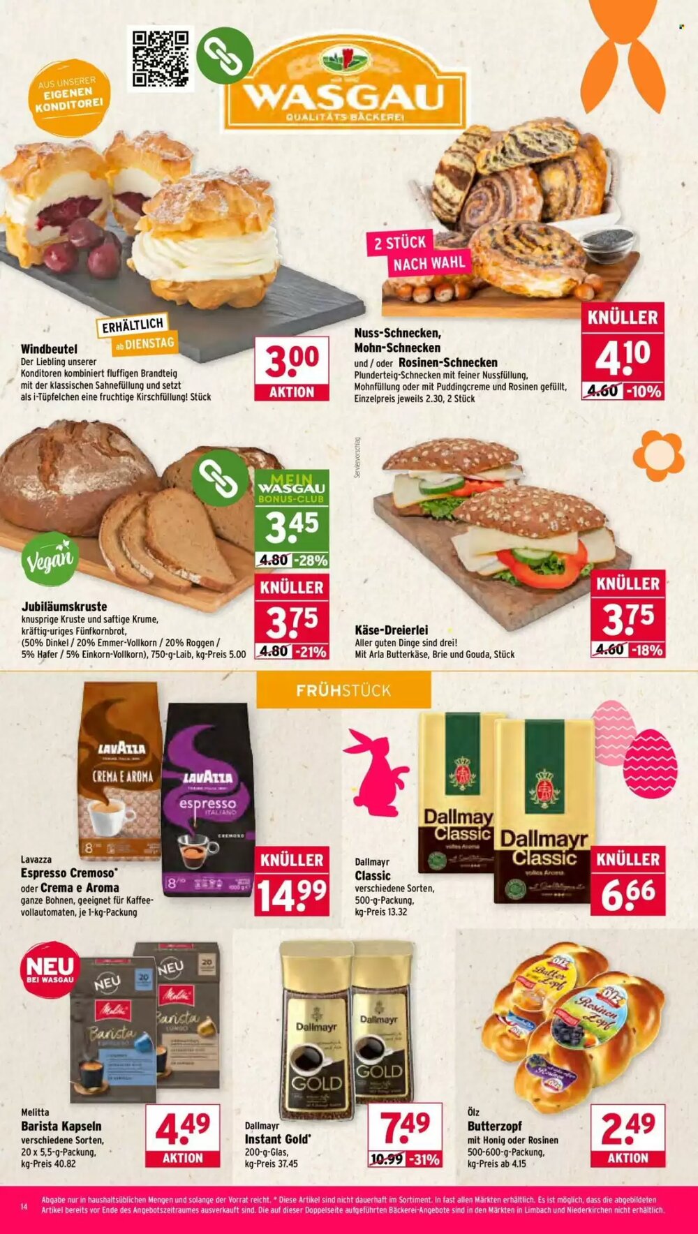 Wasgau Prospekt (ab 30.03.2026) zum Blättern - Seite 14