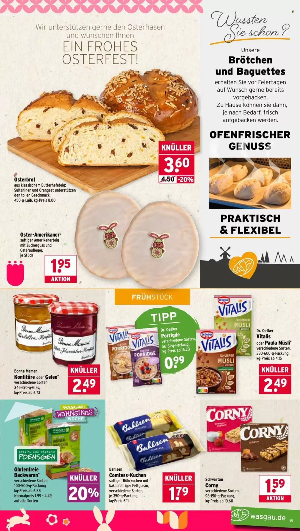 Wasgau Prospekt (ab 30.03.2026) zum Blättern - Seite 15