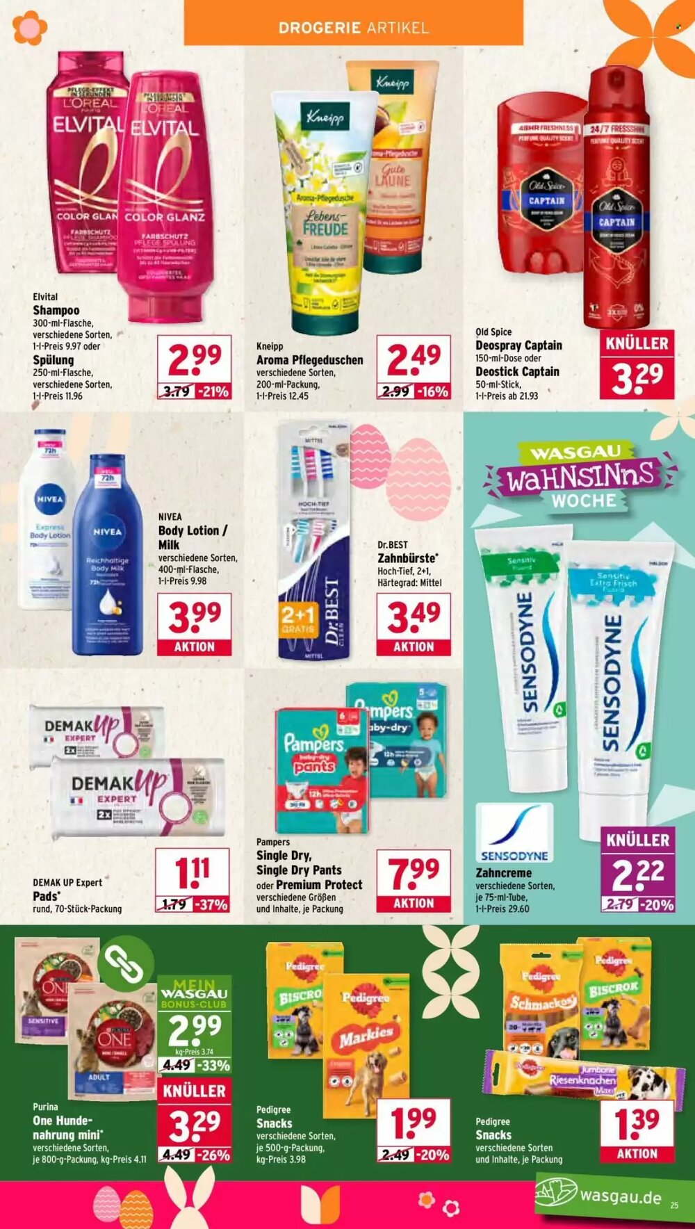 Wasgau Prospekt (ab 30.03.2026) zum Blättern - Seite 25