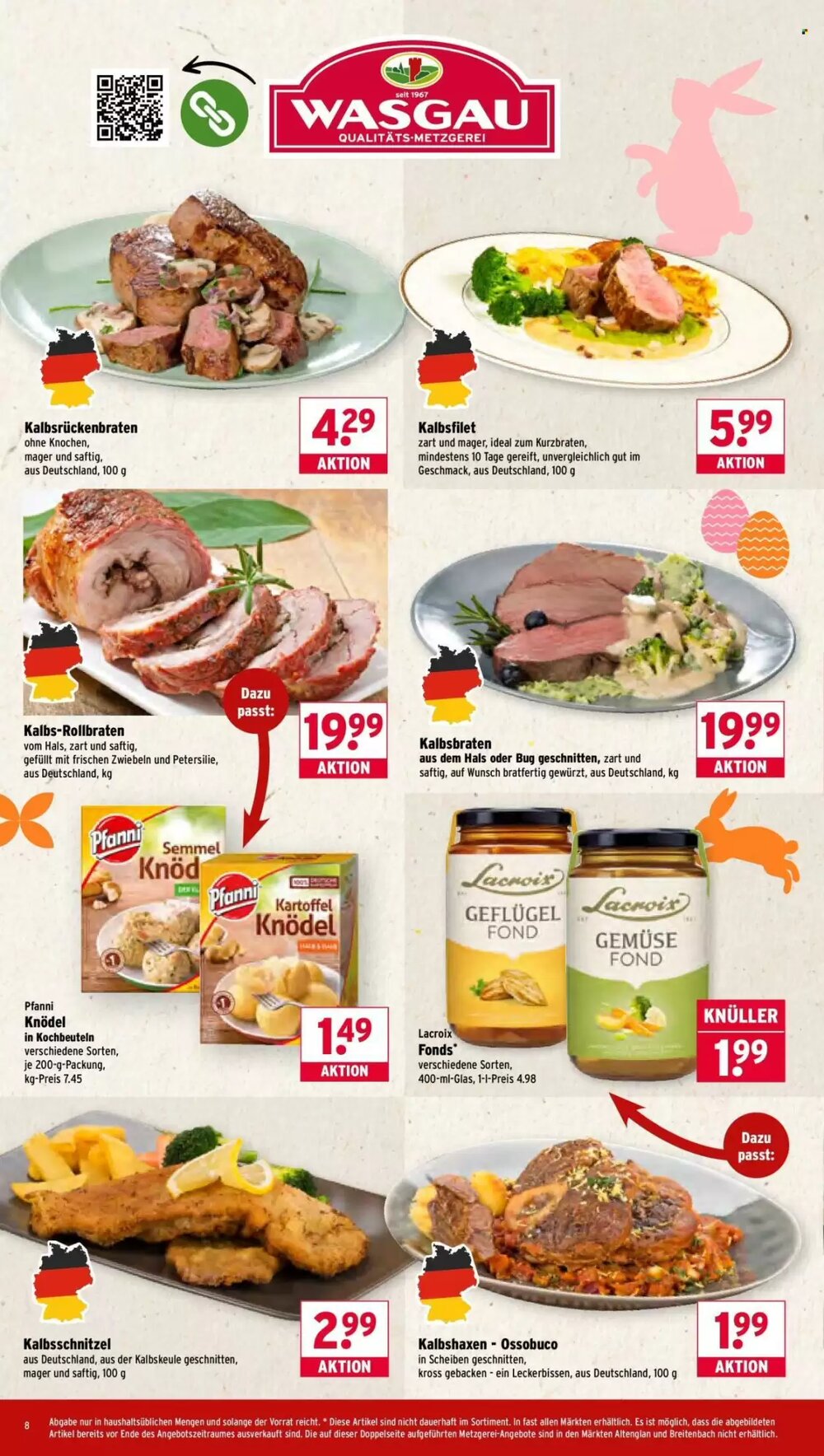 Wasgau Prospekt (ab 30.03.2026) zum Blättern - Seite 8