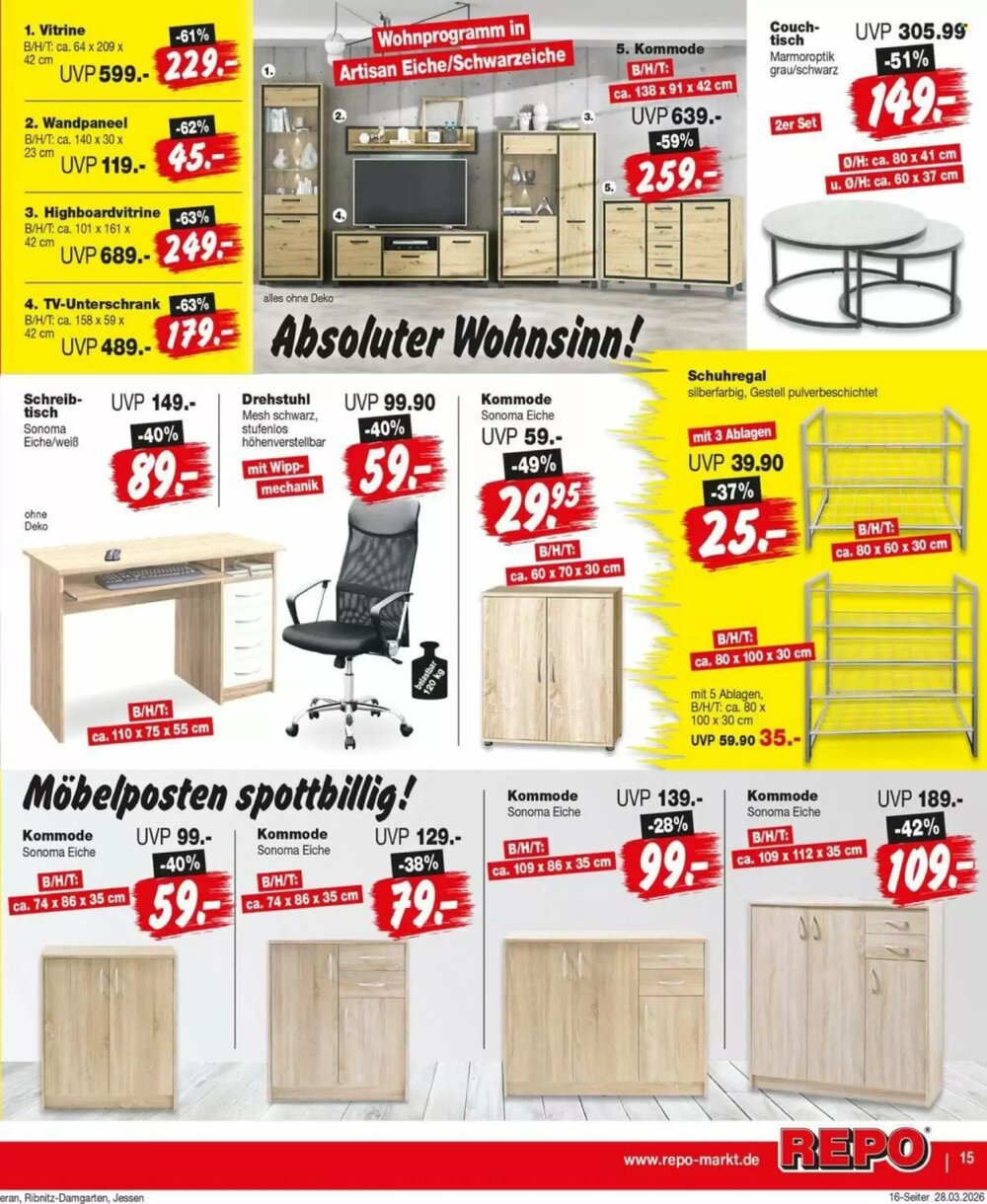 Repo Markt Prospekt (ab 30.03.2026) zum Blättern - Seite 15