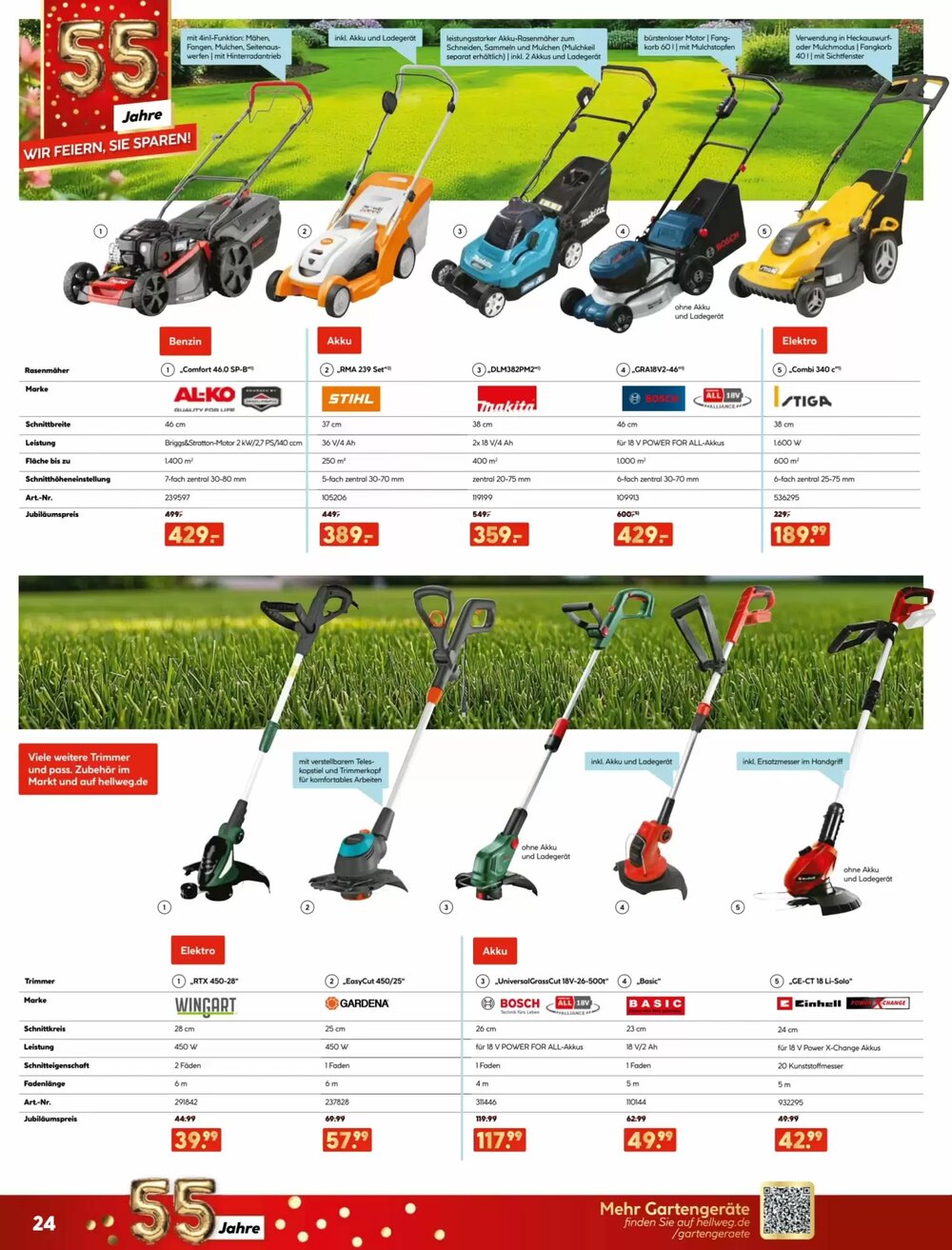 Hellweg Prospekt (ab 30.03.2026) zum Blättern - Seite 24