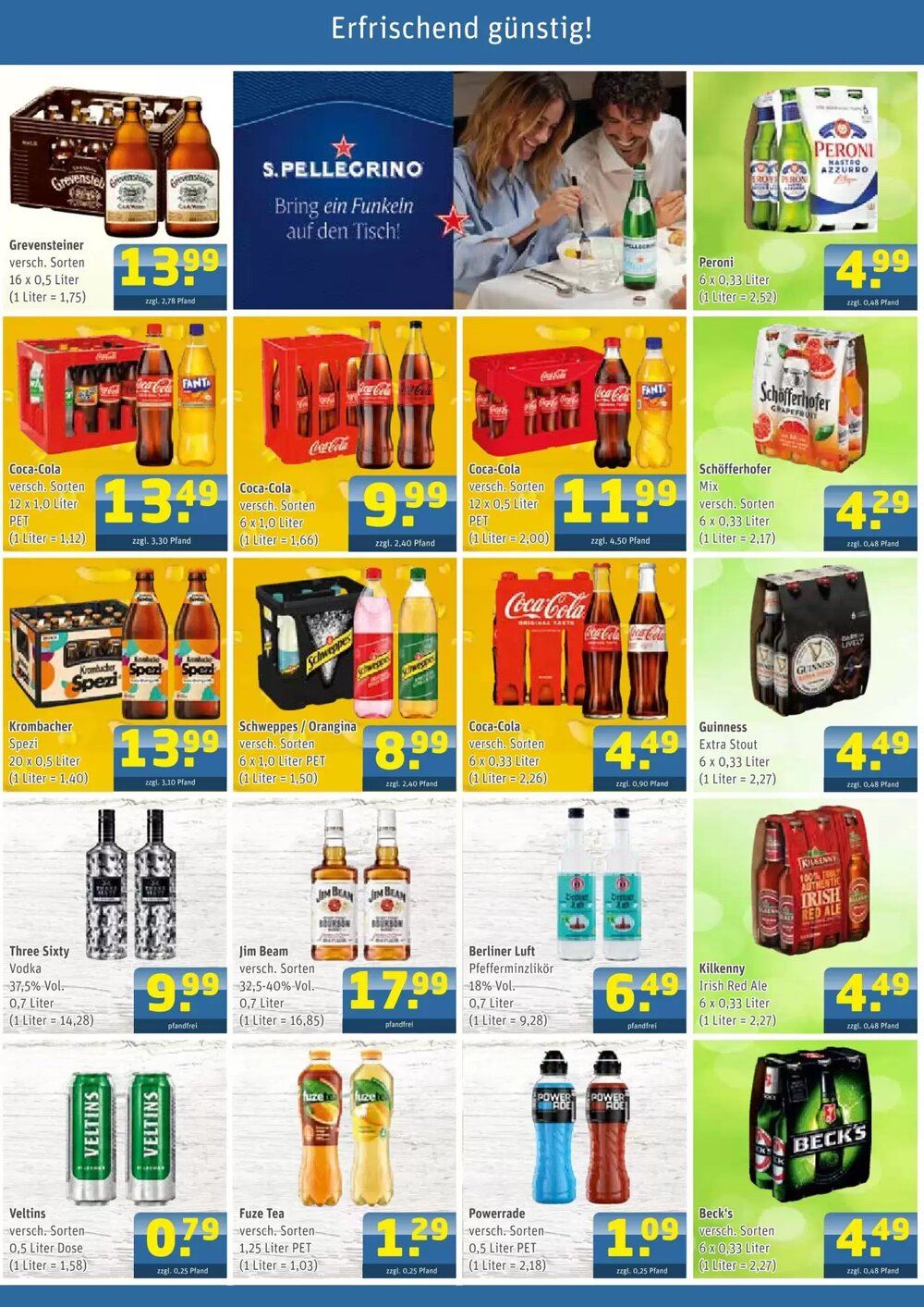 Getränke Arena Prospekt (ab 30.03.2026) zum Blättern - Seite 3