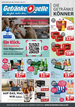 Getränke Quelle Prospekt (ab 30.03.2026) zum Blättern