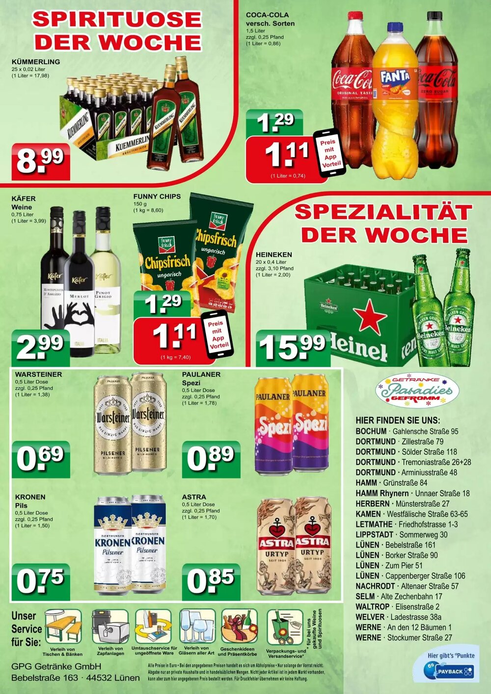 Getränkeparadies Gefromm Prospekt (ab 30.03.2026) zum Blättern - Seite 4