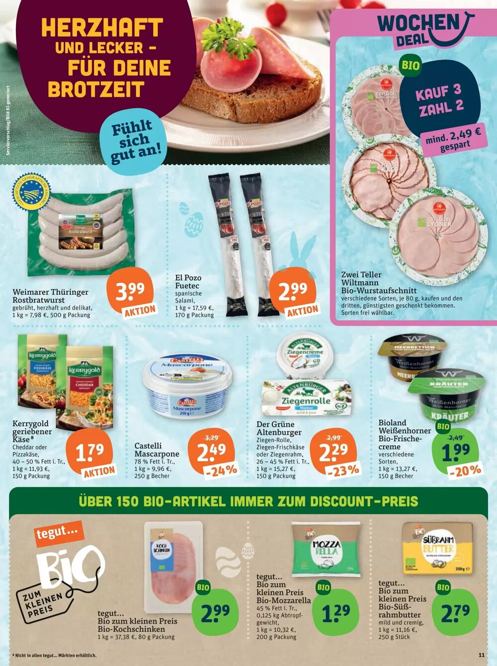 tegut Prospekt (ab 30.03.2026) zum Blättern - Seite 13