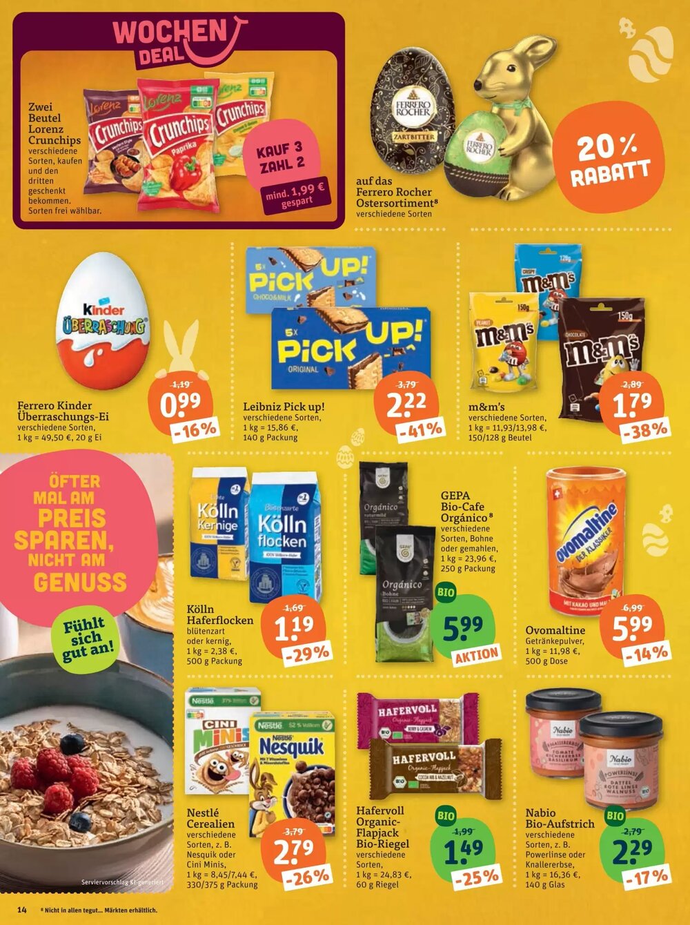 tegut Prospekt (ab 30.03.2026) zum Blättern - Seite 16