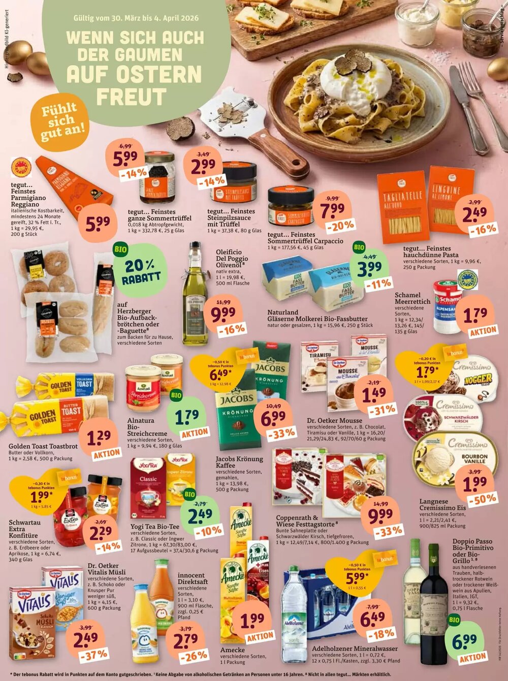 tegut Prospekt (ab 30.03.2026) zum Blättern - Seite 2
