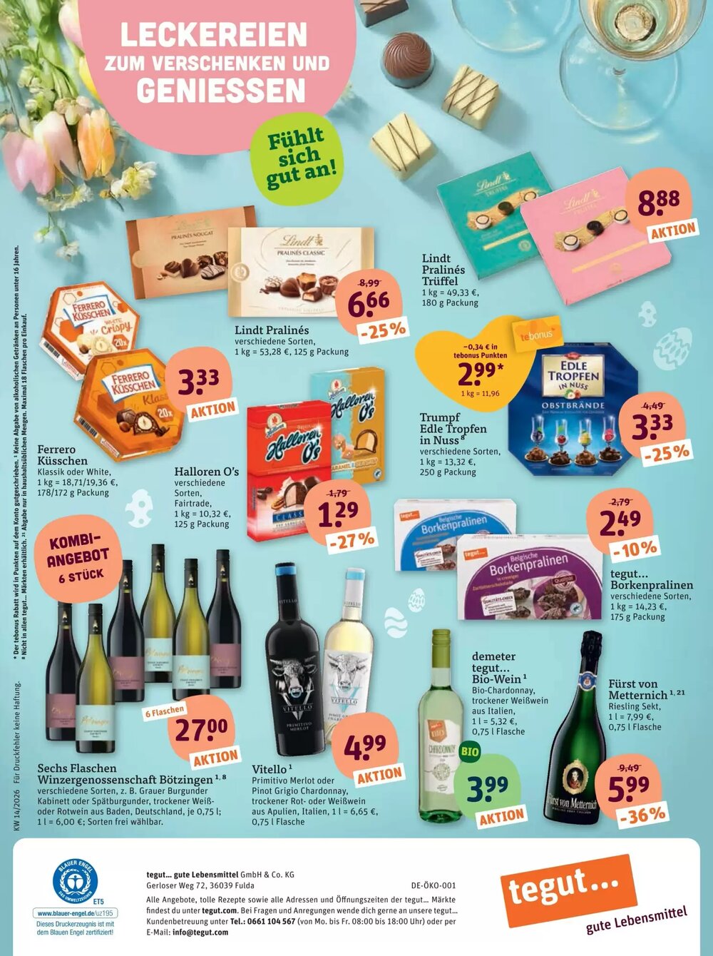 tegut Prospekt (ab 30.03.2026) zum Blättern - Seite 23