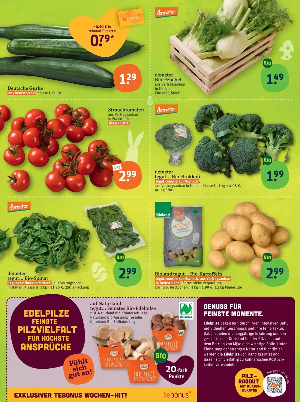 tegut Prospekt (ab 30.03.2026) zum Blättern - Seite 4
