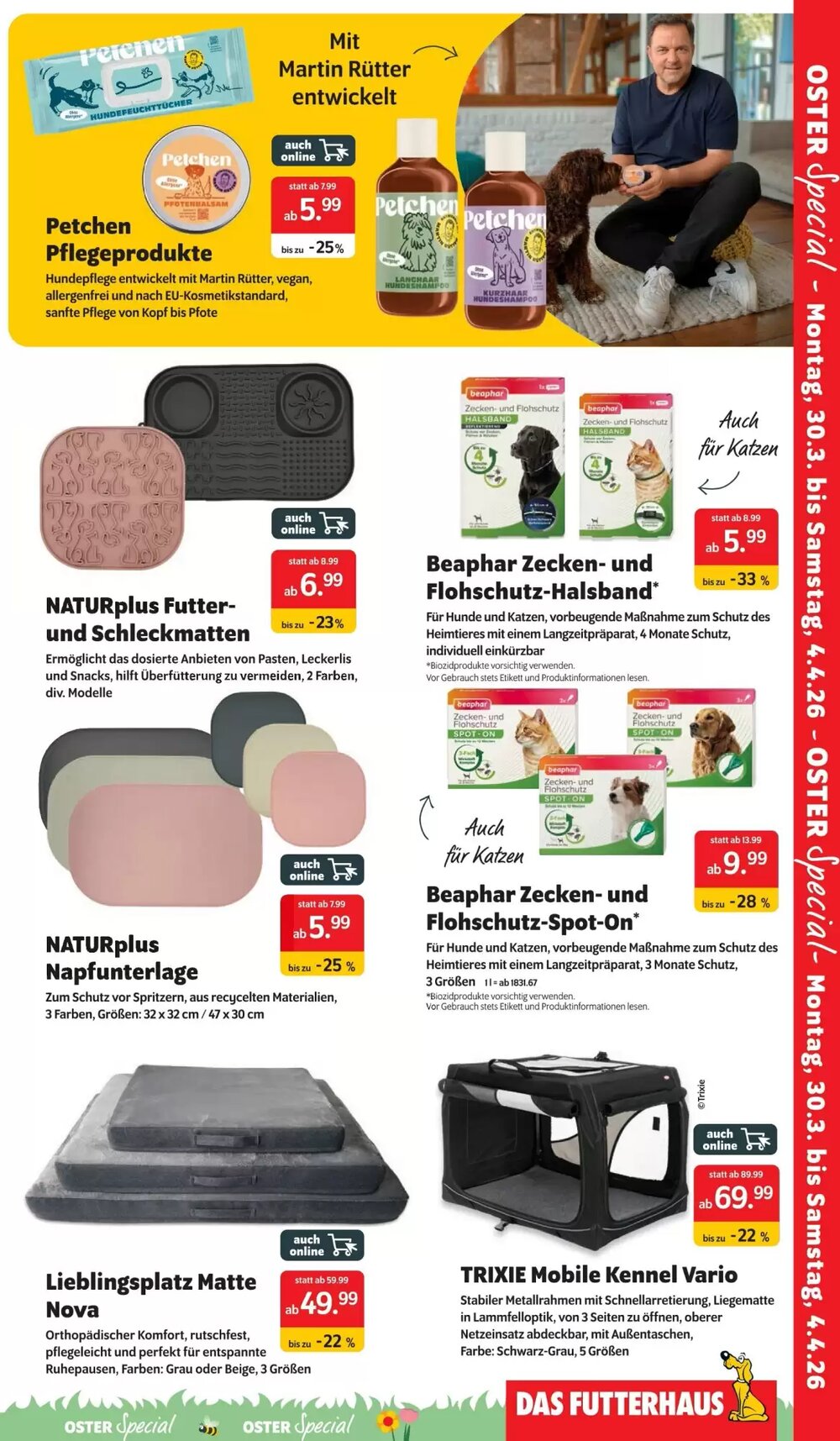 Das Futterhaus Prospekt (ab 30.03.2026) zum Blättern - Seite 3