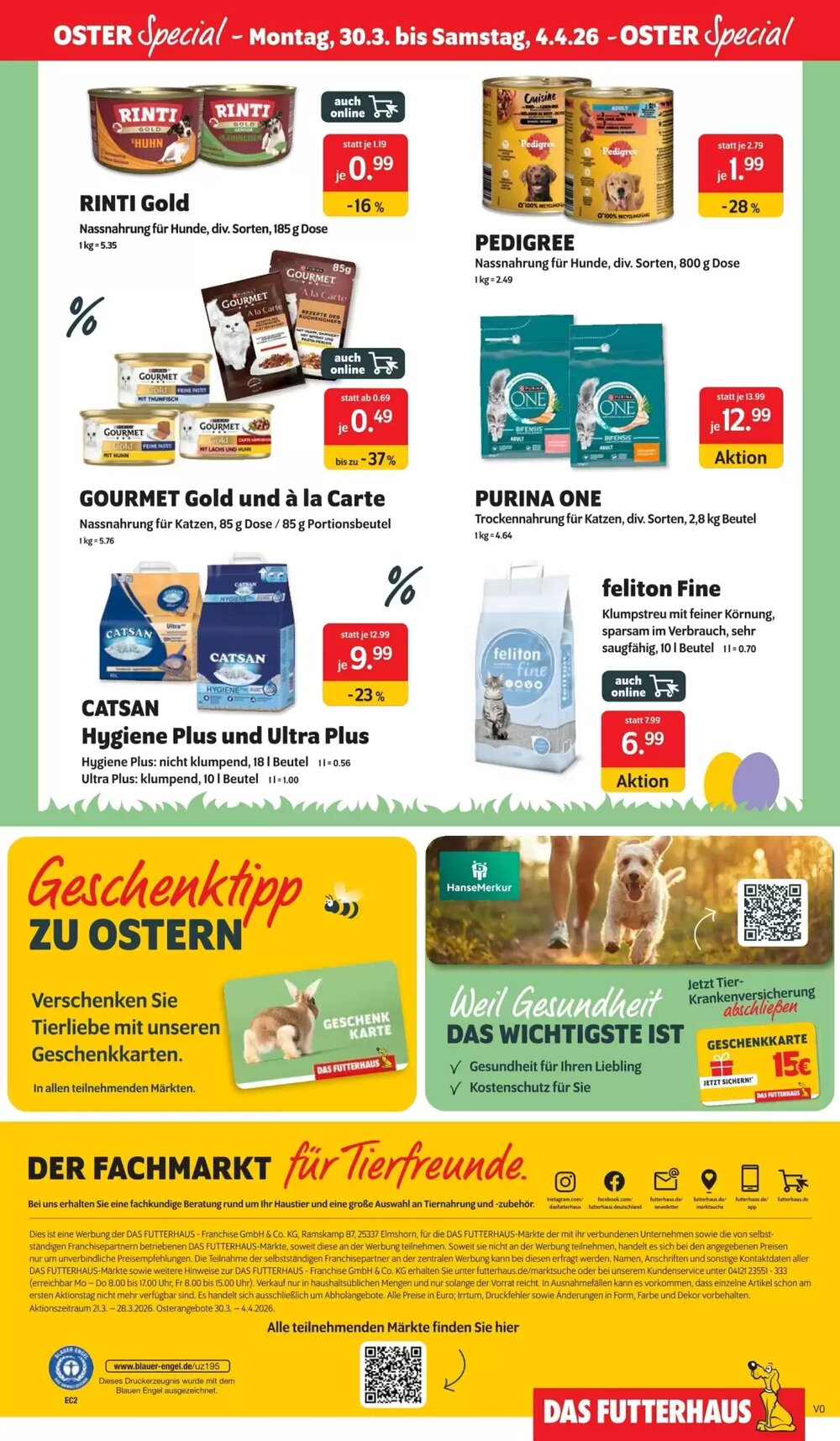 Das Futterhaus Prospekt (ab 30.03.2026) zum Blättern - Seite 6