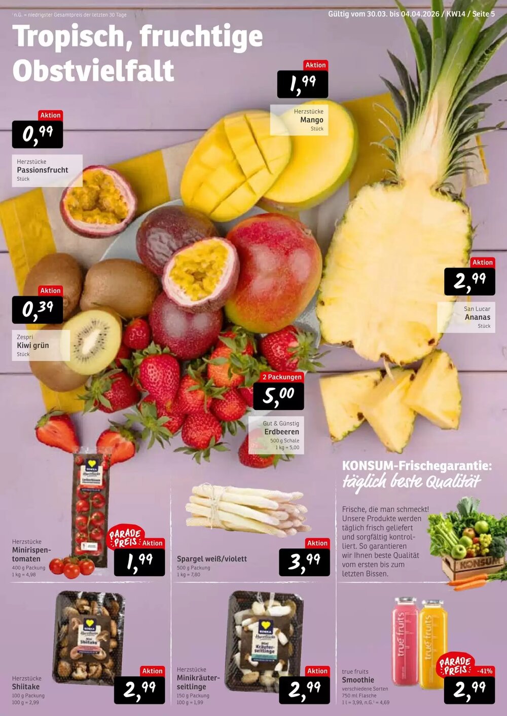 KONSUM Prospekt (ab 30.03.2026) zum Blättern - Seite 5